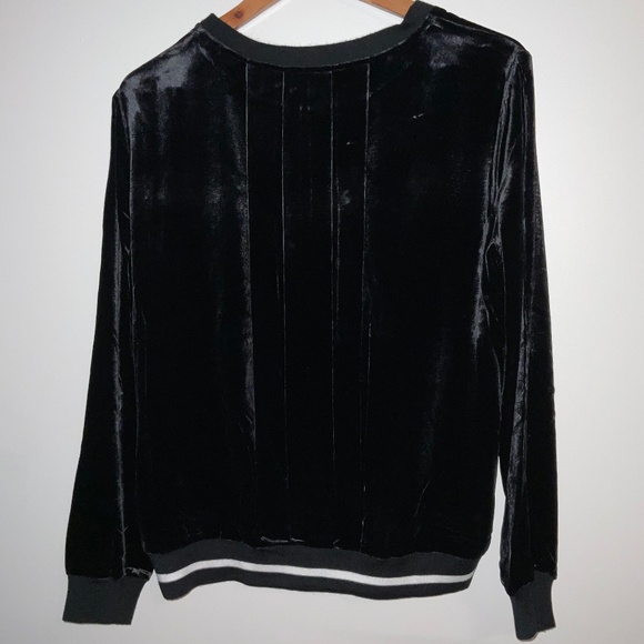 AG Jeans Velvet Long‑Sleeve Top – Women’s Size S, New with Tags - Picture 1 of 7